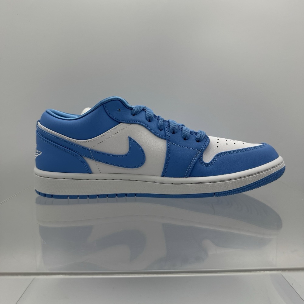 Brand New Air Jordan 1 Low UNC University Blue AO9944-441 Women's 11 / Men's 9.5 - Picture 3 of 9